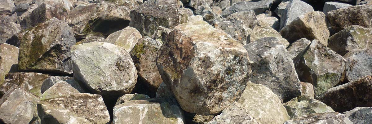 Basalt Mossy Boulders